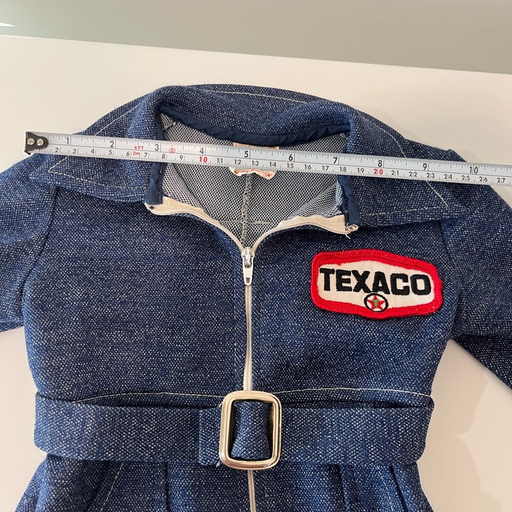 Vtg 70s Baby Texaco / GTO Jumpsuit - Picture 4 of 6